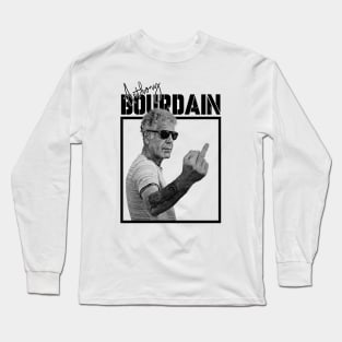 BLACK AND WHITE ANTHONY Long Sleeve T-Shirt